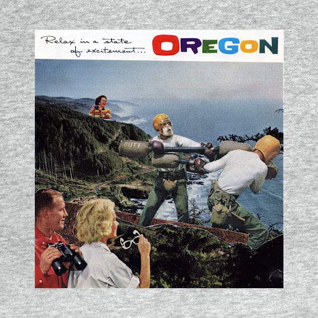 Oregon! Relax! #2 by PDX Collage